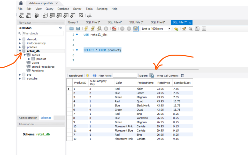 mysql db